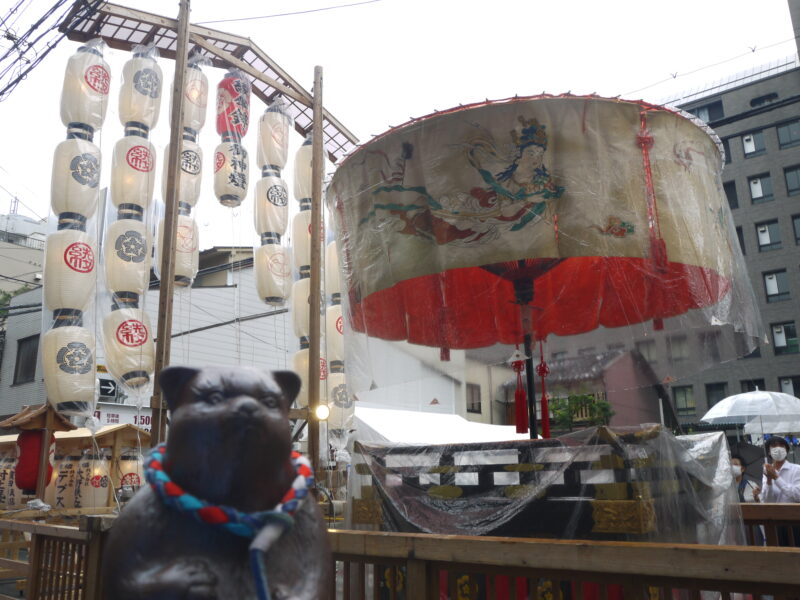 京都祇園祭 綾傘鉾(あやがさほこ)～京都 2022年7月