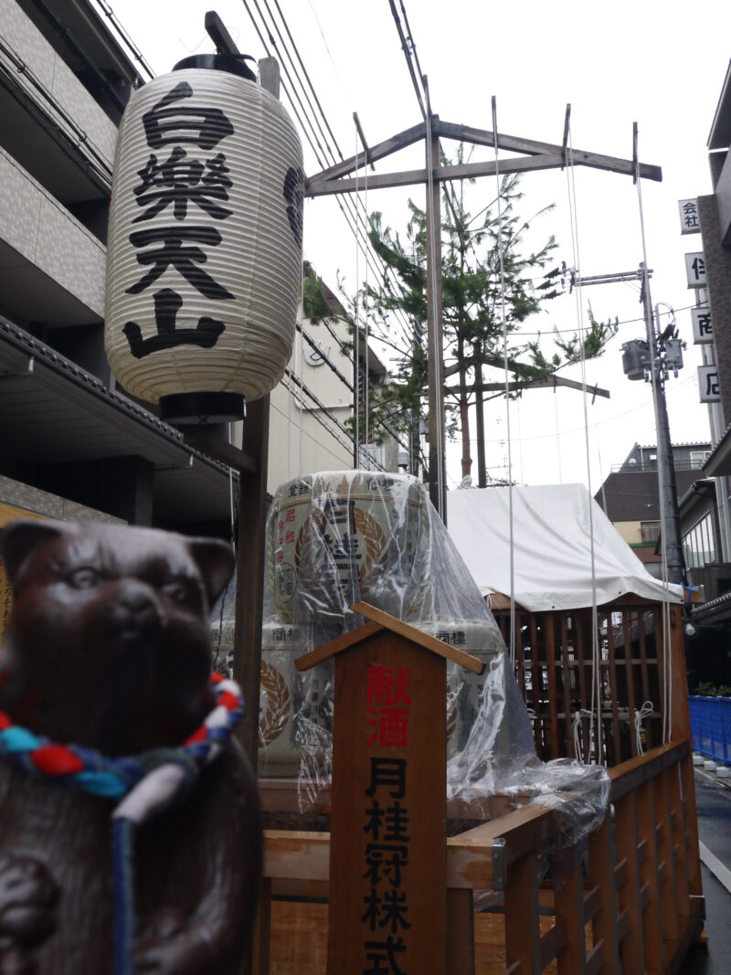 京都祇園祭 白楽天山(はくらくてんやま)～京都 2022年7月